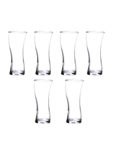 Pack Of 6 Salsa Highball Tumbler Clear 6x355ml