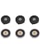 Entatial Juicer Accessory Replacement Blender Blade Gear, 3pcs Blender Rubber Gear, Home for NutriBullet Magic Men