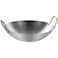 Model] Thickened Stainless Steel Wok, Commercial Double-Eared Large Wok, Double Handle, Uncoated, For Canteens And Els