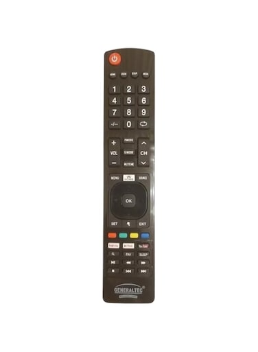 Replacement Remote Control For Generaltec Smart LCD LED TV with YouTube, Netflix &amp; Google Play Key Buttons