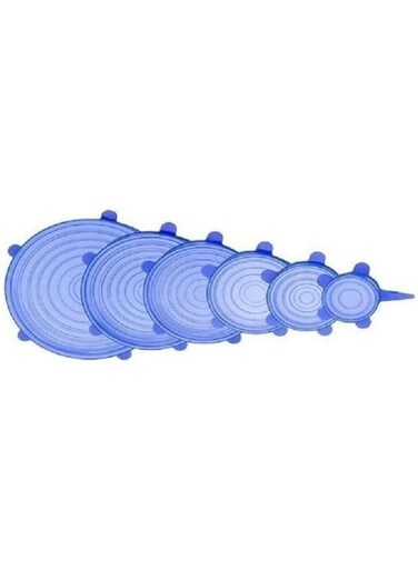 Dubai Gallery Set Of 6 Fresh Food Cover Lids Blue AMZ-N29902913A