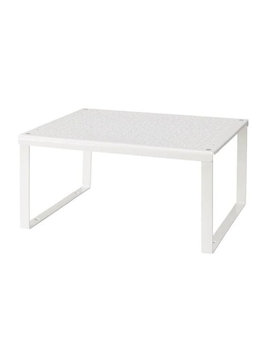 Rectangular Shelf Insert White 16x28cm
