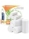 4 Gallon Trash Bags Small Bathroom Garbage Bags Clear Plastic Wastebasket Trash Can Liners for Home and Office Bins, 200 Count