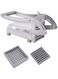 Dubai Gallery Stainless Steel French Fries Slicer Silver