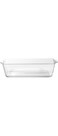 Royalford BRS Rectangular Glass Loaf Dish, 0.8 Liter, RF8808