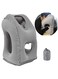 Inflatable Travel Pillow for Airplane, inflatable Neck Air Pillow for Sleeping to Avoid Neck and Shoulder Pain, Comfortably Support Head, Neck and Lumbar, Used for Airplane, Car, Bus and Office (Grey)
