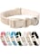 ARING PET Cotton Dog Collar-Soft Dog Collar for Small Dogs, Lightweight Comfortable Pet Collars with Quick Release Buckle for Small Medium Large Dog