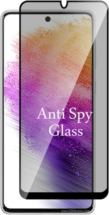 Samsung Galaxy A73 5G Privacy Glass Screen Protector Anti-Spy Tempered Glass Film 9H Hardness Scratch Resistant Bubble Free Glass Screen Protector for Samsung Galaxy A73 5G