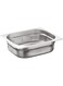 Ozti Stainless Steel Perforated Gastronorm GN 1/2 Container, 65 mm Height