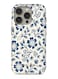 Mobcos iPhone 16 Pro Classic Blossom Premium Case Compatible with Hybrid Dual-Layer Hard Shell + Silicone Protection - Scratch-Resistant Shockproof Mobile Cover