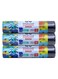 Garbage Bags Compact Roll 67Gallon (10pc x 3Rolls ) 30bags - Black