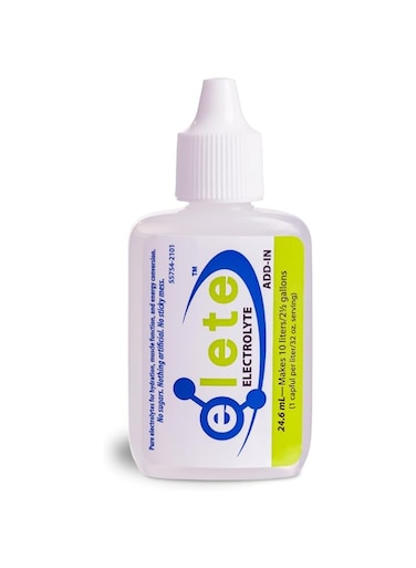 elete &ndash; Electrolyte Add-In &ndash; 1 Pocket Bottle &ndash; 4 Essential Electrolytes Concentrate &ndash; All Natural &ndash; Transforms Any Drink into a Sports Drink &ndash; 24.6mL