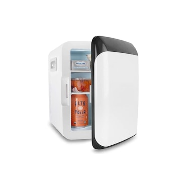 Portable Mini Fridge &ndash; DC 12V/110V/240V Small Refrigerator for Car, Home, Office &amp; Travel