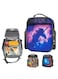 Juniors Kids Insulated Leakproof Lunch Bag with Adjustable Shoulder Strap Space Unicorn