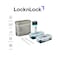 LocknLock 6-pcs Insulated Lunch Bag Set &ndash; Grey, Airtight, BPA-Free Containers with Water Bottle