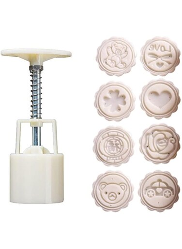 Dubai Gallery Non-Stick Eco-Friendly Mooncake Mould Multicolour 14 * 5 * 5Cm AMZ-N42333973A