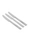 3-Piece Stainless Steel Table Knife Set