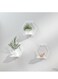 Shelves for Wall, PVC Floating Shelf Easy Assembly, 29x29x18cm, Practical and Decorative Shelf for Children's Room, Living Room, Bedroom, Hexagon, White, Set of 3