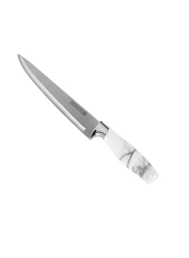 Marble Designed Slicer Knife Silver/Black 8inch