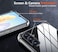 Muzz Compatible with Samsung Galaxy A26 Case and Tempered Glass Screen Protector [2 pack] Soft Bumper Anti-Scratch Silicone Phone Case Cover Transparent (Clear Case With Screen Protector)