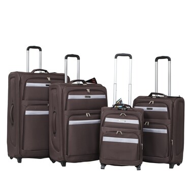 STARLIFE Lightweight 4-Pieces Luggage Set 20/24/28/32 Inch Trolley Bag With 4 Spinner Wheels