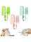 Rayyan Cat Toothbrush Silicone Cat Toothbrush Teeth Cleaning Toothbrush Double Finger Cots Cat Dental Care Finger Toothbrush for Small Large Dogs Cats,6Pcs