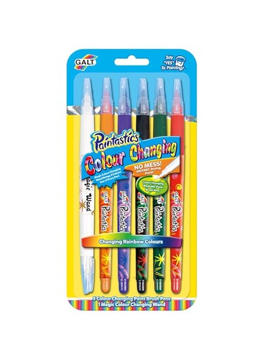 Galt Toys, Paintastics - 5 Colour Changing Pens PlUS Magic Wand, Ages 6 Years