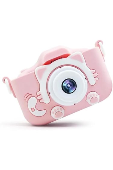 20MP kids camera with selfie lens, games &amp; 32GB support&mdash;fun, anti-drop design for boys &amp; girls.
