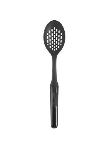 Farberware 5211440 Pro Slotted Cooking Spoon, Plastic, Black