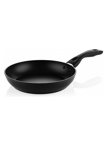 USA Cookware Fry Pan - 30 CM - Pressed Aluminium 3 Layers Black Marble, Non-Stick Surface, Scratch-Resistant Cookware, Ideal for Family Cooking and Stir-Frying