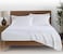 INFINI HOMES White Cotton Flat Bedsheet King 240X260 CM with 2 Pillow Covers 50X75 CM - Premium Quality Soft and Breathable Fabric for Luxurious Comfort