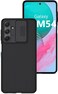 Case for Samsung Galaxy M54 CamShield case Protective Cover with Camera Protector Hard PC Ultra Thin Anti-Scratch Phone Case For Samsung Galaxy M54 5G Black