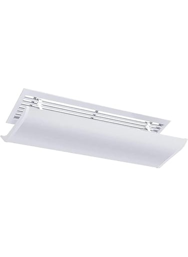 jaffiust Jaffiust Air Conditioner Deflector Central AC Air Flow Deflector Prevent The Cold Air From Blowing Straight, Angle Adjustable, Easy Installation, For Vents, Sidewall, 24.8 * 7.8