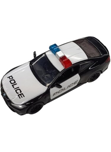 MSZ &ndash; BMW M4 (G82) - Black   1:64 Sized Car   Die-Cast Replica, Ultimate Collector's Item, Toy Car, Police Car   Size - 1:64, For Kids 3+