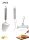 Life Stainless Steel Cheese Slicer Handheld Cutter with Ergonomic Grip, Dishwasher Safe for Hard/Soft Cheeses, Multi-Functional for Sandwiches, Charcuterie Boards &amp; Daily Cooking
