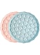Azonee 2PCS Slow Feeder Cat Bowl, Small Slow Feeder Dog Food Bowls for Cats &amp; Dogs, Anxiety Relief &amp; Interactive Puzzle Design, Healthy Eating, Cat Slow Feeder, Dishwasher Safe, Blue/Pink
