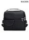 Picnic Travel Camping Insulated Lunch Bag, Leakproof Thermal Bento Cooler Tote for Women and Men, Dual Compartment with Shoulder Strap
