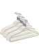 Mosycle Clothes Hangers (30 Pack) Velvet - Ultra Thin Space Saving Coats Clothes Hangers Non-Slip Suit Hangers With 360 Degree Swivel Hook Hold Up-To 5Kg For Jackets, Pants, Dress- 30P White