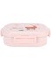 KASTWAVE Lunch Box, 2 Compartments Thermal Insulated Hot Food Lunch Containers with Spoon, Portable 304 Stainless Steel Adult Kids, Cold and Hot Food Storage, for Office School Picnic 720ml