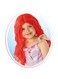 Rubie's Official Disney Ariel Wig For Girls Child Costume Accessory, Red, Free Size 3+ Years