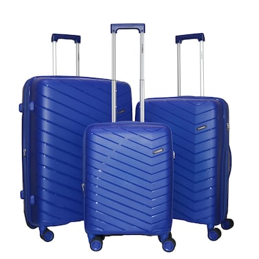STARGOLD Premium 3-Piece Hardshell PP Luggage Set &ndash; Durable, Stylish And Travel Ready