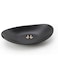 Binoster Black Ring Dish Centerpiece Jewelry Tray Key Tray Organizer for entryway, Dresser Decor Key Dish Jewelry Bowl Decorative Dish Big Oval