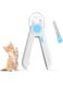 AMERTEER LED Pet Nail Clippers with Safety Guard &amp; UV Light   Professional Pet Nail Trimmer with Ultra Bright Light to See Nail Bloodline   Includes Free Nail File   Perfect for Small to Large Breeds