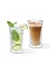2pc Double Wall Glass 380ml Borosilicate Glass