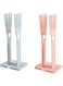 LONG XIN SERIES 2Pcs Plastic Glove Holder Detachable Gloves Racks Glove Drain Rack Glove Stand Towel Storage Holders for Kitchen Sponge Food Bag Organizer