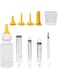 Pet Nursing Bottle,Baby pet feeding bottle,Puppy Bottles for Nursing,Miracle Nipple,Kitten Nursing Bottle,Mini Pet Feeding Bottle and Syringes with Nipples for Small Animals,Kitten and puppy