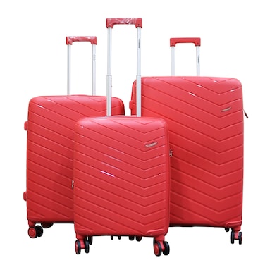 STARGOLD Premium 3-Piece Hardshell PP Luggage Set &ndash; Durable, Stylish And Travel Ready