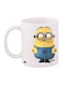 Minions Printed Coffee Mug White/Yellow/Blue