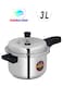 Stainless Steel Induction Compatible Pressure Cooker 3Liters