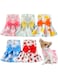 Saintrygo 5 Pieces Dog Dresses for Small Dogs Girls Floral Puppy Pet Princess Bowknot Dress Cute Doggie Summer Outfits Clothes Yorkie Female Cat Pets, Styles(Small)
